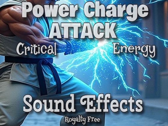 パワーチャージからの強烈な攻撃音 07 / ダークな電子チャージから強烈な必殺技！