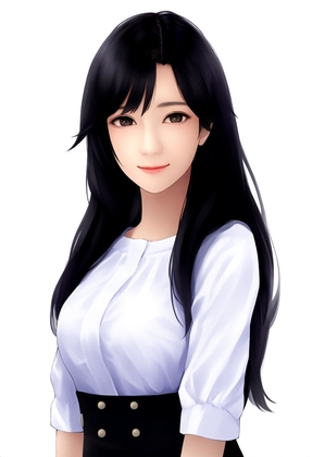 仮名: 高柳 結衣(たかやなぎ ゆい) 年齢: 27才、職業: 令嬢、髪: ロングヘア、 体型: スレンダー