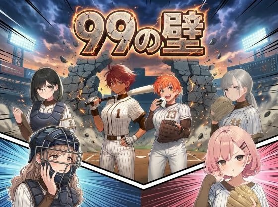 99の壁 ―ビンボー女子大野球部の、はみ出し育成記―
