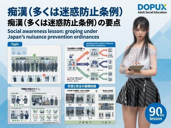 【△20】パンチラガチャ★二階堂 沙耶 大学に進学し強豪予備校『DOPUX（ドピュックス）』で社会人向け講座（性犯罪）を教える名物講師に！（Vol.022:盗撮（条例＋撮影罪））