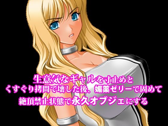 『生意気なギャルを寸止めとくすぐり拷問で壊した後、媚薬ゼリーで固めて絶頂禁止状態で永久オブジェにする』