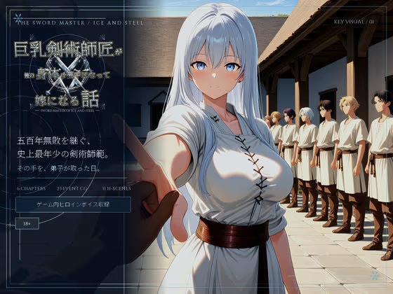【フルボイス】巨乳剣術師匠が俺の身体に夢中になって嫁になる話