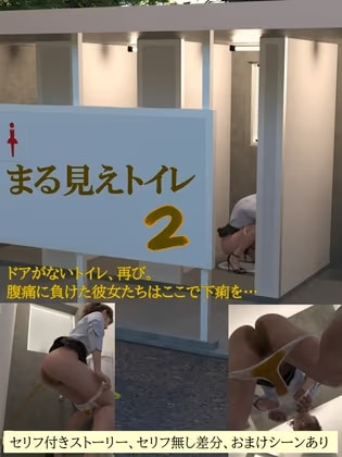 まる見えトイレ2