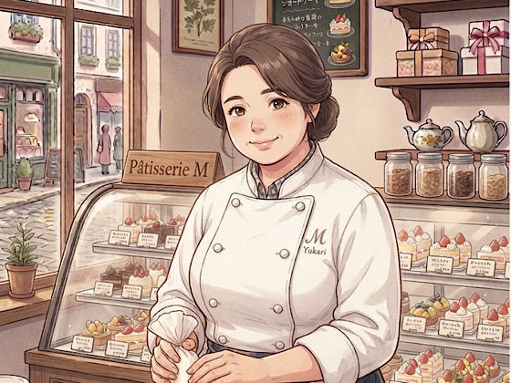 【官能小説】小さなケーキ屋さんの優しい奥さん  第一話  年下見習いの甘い言葉と、ほどかれたエプロン