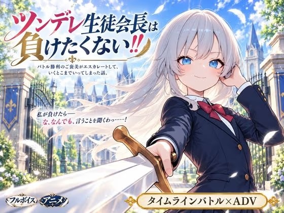 ツンデレ生徒会長は負けたくない！！