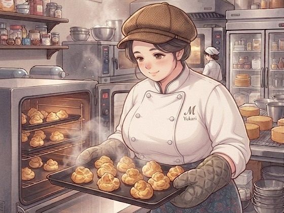 【官能小説】小さなケーキ屋さんの優しい奥さん  第四話  ステンレスの冷たさと、濃厚な熱いエキス
