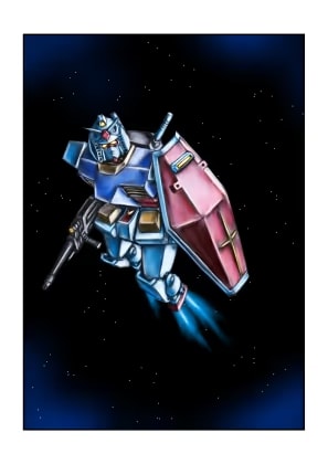 機動戦士ガ○ダムイラスト