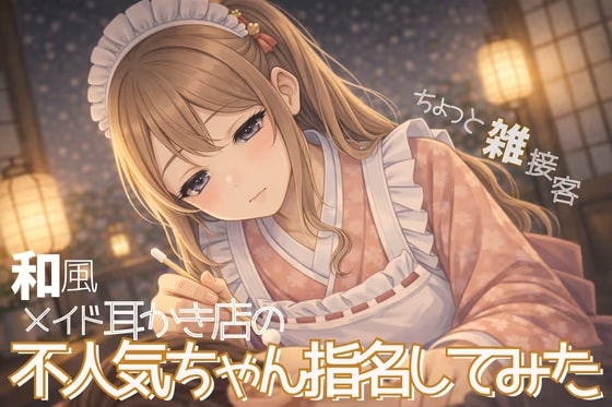 【雑接客】和風メイド耳かき店の不人気ちゃん指名してみた【耳かきASMR】