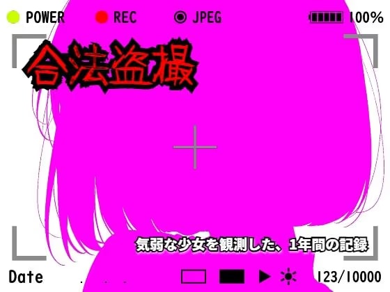 【羞恥体験告白】合法盗撮〜気弱な少女を観測した、1年間の記録〜（通常版）