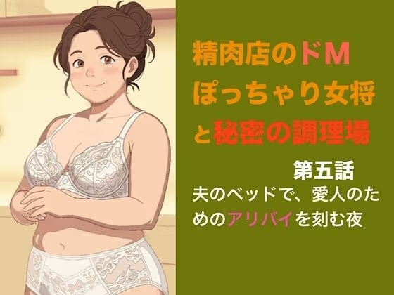 精肉店のドMぽっちゃり女将と秘密の調理場  第五話  夫のベッドで、愛人のためのアリバイを刻む