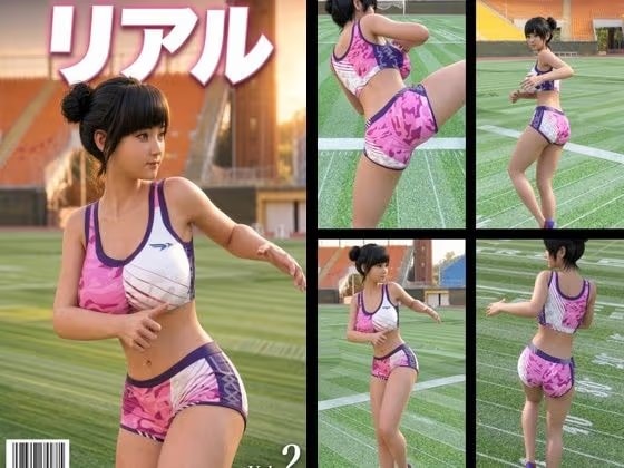 【▲100】大学生グラビアアイドル 一ノ瀬 廻里の陸上コス風写真集 Real_02