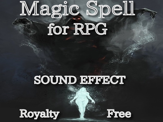 魔法系 効果音 for RPG! 195 不気味な闇に封じ込める！