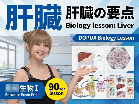 【▲20】パンチラガチャ★一ノ瀬廻里 大学に進学し強豪予備校『DOPUX（ドピュックス』で生物I，IIを教える名物講師に！（Vol.054:肝臓）