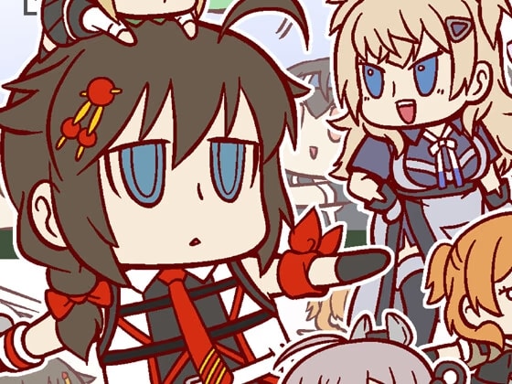 頭身が低い艦娘漫画フルカラー777