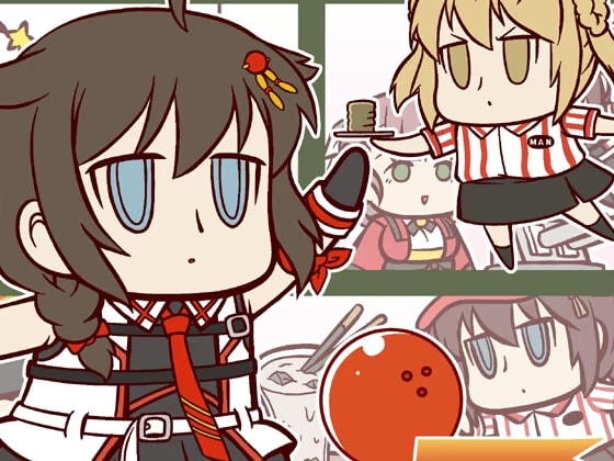 頭身が低い艦娘漫画フルカラー5
