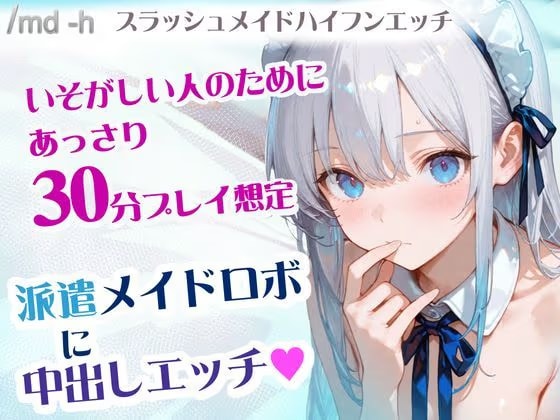スラッシュメイドハイフンエッチ ―派遣メイドロボに中出しエッチ―